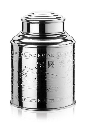 Wollenhaupt 46943 Tee-dose/Caddy aus Edelstahl, 200 g von Wollenhaupt