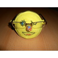 Brillenhalter/Türstopper Mit Gelber Baumwolle Gehäkelt Brillenhalter/Türstopper Mit Gelber Baumwolle Gehäkelt von Wollnaerrin