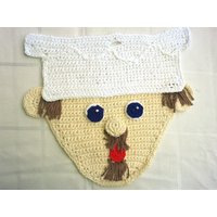 Topflappen Gehäkelt Maitre De Cuisine von Wolltilda