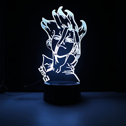 LED Lampe Anime Manga Dr. Stone Farbwechsel USB Nachtlicht und Dekoration von Wolobox