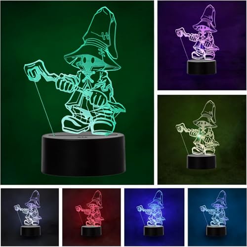 Wolobox LED-Videospiellampe, 9 FFIX, Farbwechsel, USB, Nachtlicht und Dekoration von Wolobox