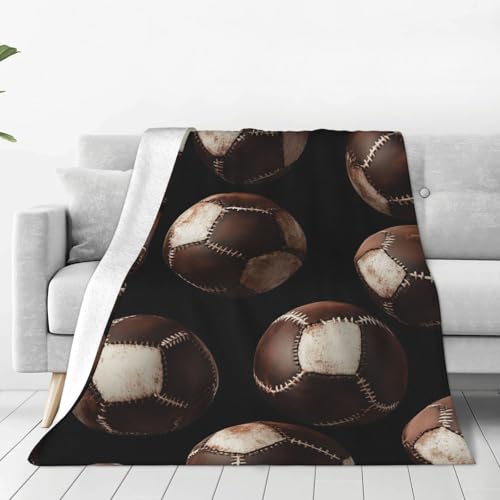 Woltant Decke für Erwachsene und Kinder, Flanell, schwarz, Überwurfdecke, gemütliche Ganzjahresdecke, Familiendecken für Sofa und Bett, 152,4 x 127,7 cm Woltant Decke für Erwachsene und Kinder, Flanell, schwarz, Überwurfdecke, gemütliche Ganzjahresdecke, Familiendecken für Sofa und Bett, 152,4 x 127,7 cm von Woltant