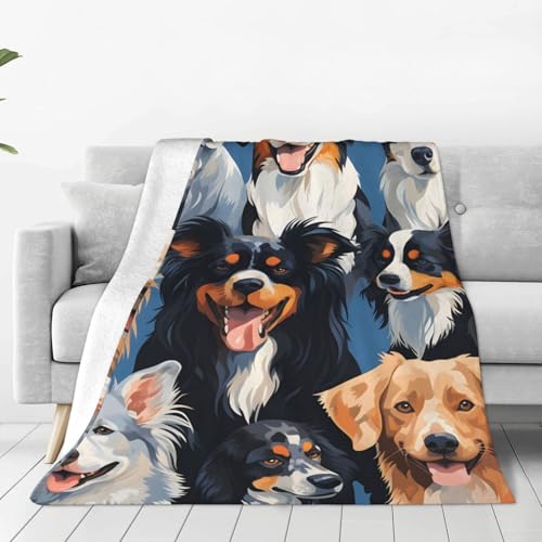 Woltant Decke für Erwachsene und Kinder, Flanell, schwarz, Überwurfdecke, gemütliche Ganzjahresdecke, Familiendecken für Sofa und Bett, 203 x 152 cm Woltant Decke für Erwachsene und Kinder, Flanell, schwarz, Überwurfdecke, gemütliche Ganzjahresdecke, Familiendecken für Sofa und Bett, 203 x 152 cm von Woltant
