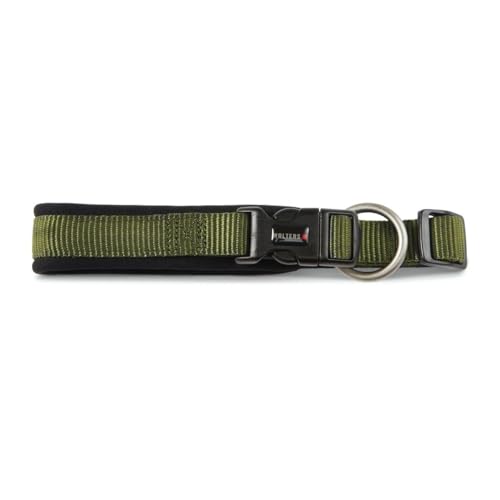 Wolters Halsband Professional Comfort, Farbe:Olive/schwarz, Größe:25-28 cm x 15 mm von Wolters Cat & Dog