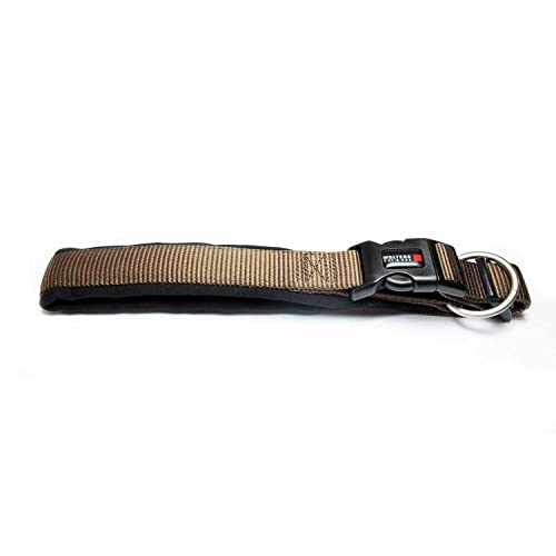 Wolters | Halsband Professional Comfort in Tabac/Schwarz | Halsumfang 50 - 55 cm von Wolters Cat & Dog