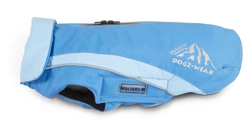 Wolters Skijacke Dogz Wear für Mops & Co., Größe:32 cm, Farbe:Riverside Blue/Sky Blue von Wolters Cat & Dog
