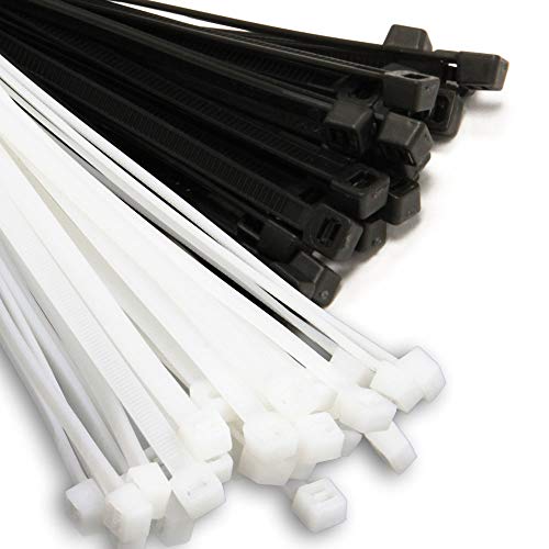 Woltersberger Profi Kabelbinder schwarz in Industriequalität | 100 Stück 2,5x100mm | robust und temperaturbeständig bis 85° C von Woltersberger