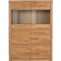 Home affaire Highboard "Silkeborg", schöne grifflose Optik, teilmassiv Home affaire Highboard "Silkeborg", schöne grifflose Optik, teilmassiv von home affaire