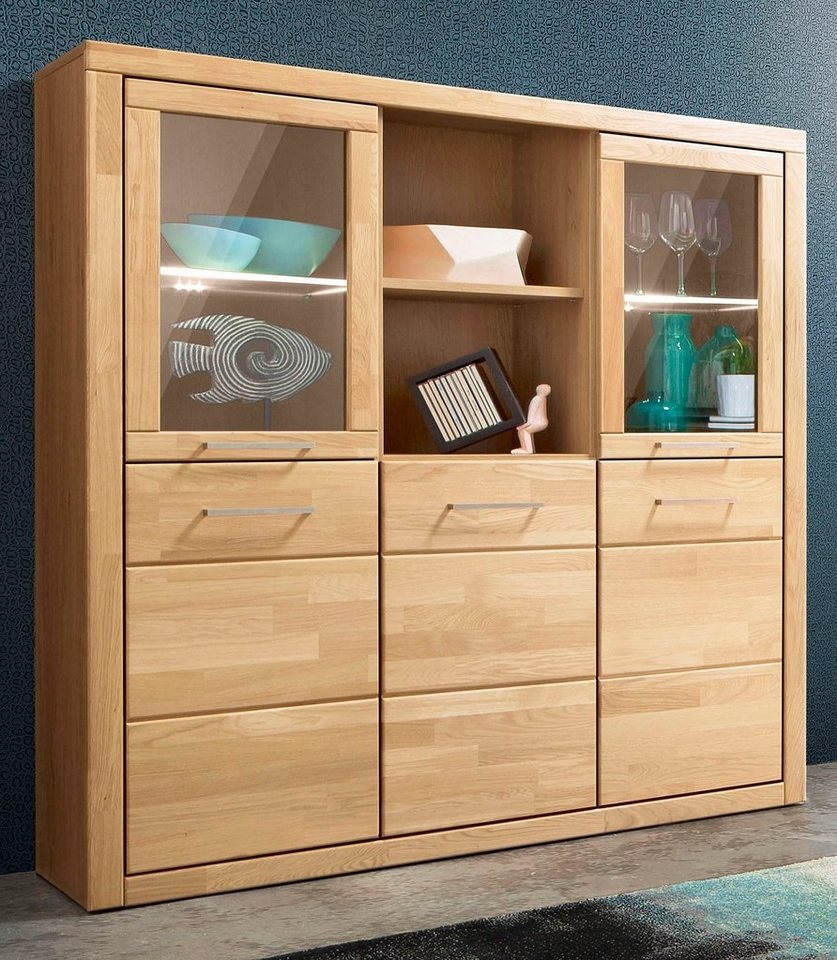 Woltra Highboard Trondheim, Breite 130 cm von Woltra