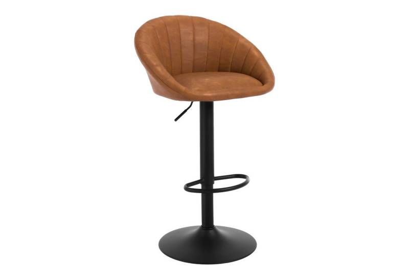 Woltu Barhocker (1 St), küchenhocker höhenverstellbar, Ergonomischer Stuhl, Kunstleder von Woltu