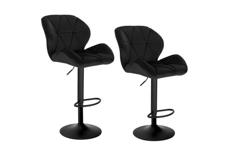 Woltu Barhocker (Set, 2 St), Tresenhocker Designer Hocker mit Rückenlehne von Woltu