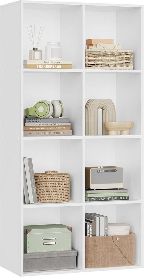 Woltu Bücherregal, 1-tlg., Büroregal Aktenschrank, MDF, 8 Fächer Woltu Bücherregal, 1-tlg., Büroregal Aktenschrank, MDF, 8 Fächer von Woltu