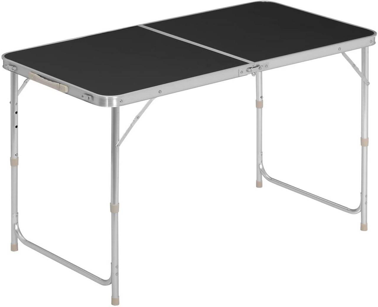 Woltu Campingtisch (1-St), Klapptisch, höhenverstellbar, aus Aluminium MDF von Woltu