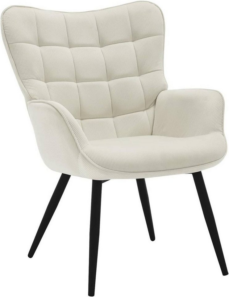 Woltu Relaxsessel (1-St), Ohrensessel Polstersessel mit Cordbezug von Woltu