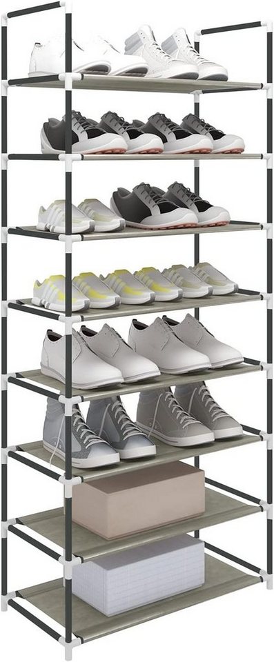 Woltu Schuhregal, Schuhregal Schuhständer 8 Schicht von Woltu