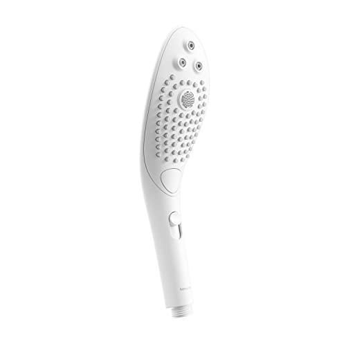 Womanizer Wave 2-in-1 Duschkopf mit Stimulation - Intimmassagegerät mit speziellen Wasserstrahlen - 3 verschiedene Wasserstrahlmuster - multifunktionaler Duschkopf - weiß von Womanizer