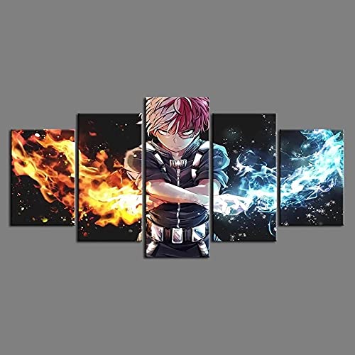 Wondbeau Poster & Kunstdrucke 5 Stück Leinwandanime My Hero Academia 150×80Cm Kein Rahmen 5 Panel Kunstdrucke Wandbild Malerei Modulare Wohnkultur Bürodekoration Wondbeau Poster & Kunstdrucke 5 Stück Leinwandanime My Hero Academia 150×80Cm Kein Rahmen 5 Panel Kunstdrucke Wandbild Malerei Modulare Wohnkultur Bürodekoration von Wondbeau