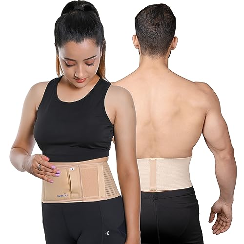 Wonder Care – Nabelbruch-Stützgürtel, Bauchbandage für Bauchnabelbruch oder Nabelbruch, Schmerzlinderung bei Hernie, Beige 3XL von Wonder Care