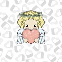 Amor Hält Herz - 2 Ausstechformen von WonderCutsCutters