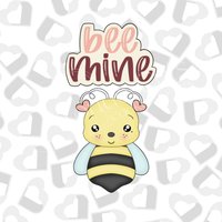 Bee Mine - 2Er-Set Ausstechformen Zum Valentinstag von WonderCutsCutters