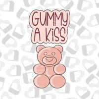 Gummy A Kiss - 2Er-Set Ausstechformen Zum Valentinstag von WonderCutsCutters