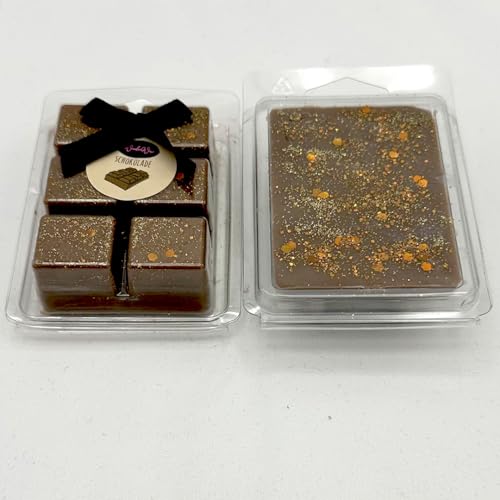 WonderWax | Duftwachs Wax Melts 6 Duftwachswürfel | 100% Sojawachs Raumduft | Geschenk Set Raumdüfte | Hochzeiten,Geburtstag,Valentinstag,Weihnachten | Duftlampen Schokoladentraum von WonderWax