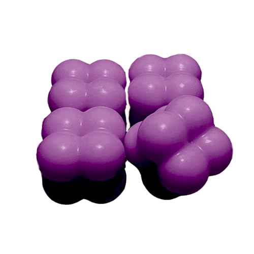 WonderWax Mini-Kugelwürfel 4er Set Himbeere & Brombeere Wachsmelt Duftwachs Raumduft für Duftlampen Soja Wachs Duftmelt Aroma Wellnes Wax Tarts von WonderWax