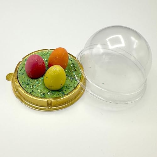 WonderWax Oster Snowglobe | Verschiedene Düfte | Duftwachs Raumduft für Duftlampen | Geschenk aus Soja Wachs | Wax Melt in Mini Cupcake Box Pina Colada von WonderWax