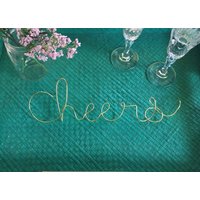 Prost | Wire Words Wort Zeichen Kitchen Bar Drahtschild Wall Art Wandbehang Bar-Wand-Dekor Prost | Wire Words Wort Zeichen Kitchen Bar Drahtschild Wall Art Wandbehang Bar-Wand-Dekor von WonderWireDesign