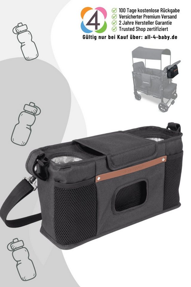 Wonderfold Bollerwagen Elternkonsole für Wonderfold 1- und 2 Sitzer von Wonderfold