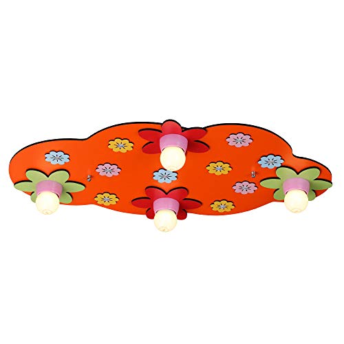 Wonderlamp W-A000117 Deckenleuchte, für Kinder, Orange von Wonderlamp