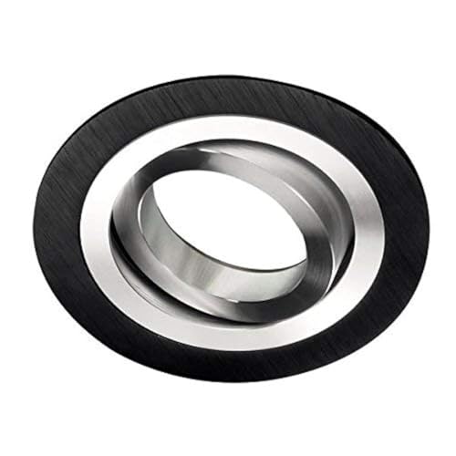 Wonderlamp W-E000002 Classic Classic - Runder Einbaustrahler, Fassung inklusive: GU10, Durchmesser 9,3 x 2,5 cm, schwarz von Wonderlamp