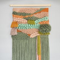 Grosser Gewebter Wandbehang | Einzigartige Wandkunst Für Elegante Interieurs Weben Ideal Wohn-& Schlafzimmer Geschenk von WonderlandStories