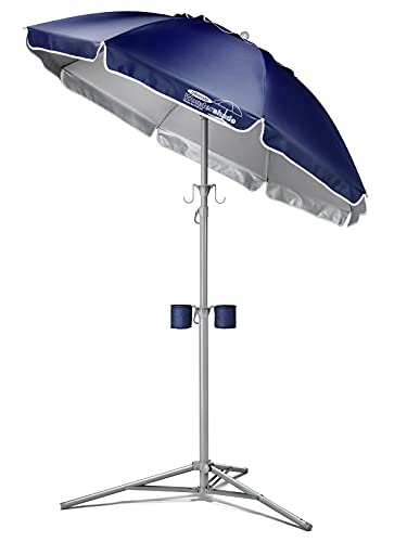 Wondershade Ultimativer tragbarer Sonnenschirm, leicht, verstellbar, sofortiger Sonnenschutz, Marineblau Wondershade Ultimativer tragbarer Sonnenschirm, leicht, verstellbar, sofortiger Sonnenschutz, Marineblau von Wondershade