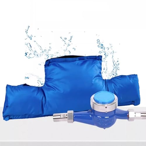 Abdeckung Wasserzähler Frostschutz | Abdeckung Wasseruhr Frostsicher | Rohrisolierungsabdeckung | Abdeckung Abnehmbarer Winterrohr Frostschutz | Rückflussverhinderer Isolierabdeckung von Wonsfuleu