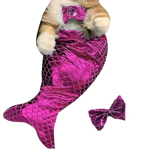 Cat Mermaid Costume, Katzen Meerjungfrauen Kostüm, Kleinen Hund Meerjungfrauen Kleidung, Halloween Kostüme Einzigartiges Hunde Outfit, Katze Meerjungfrau Bequeme Fischschwanz Kleidung Cat Mermaid Costume, Katzen Meerjungfrauen Kostüm, Kleinen Hund Meerjungfrauen Kleidung, Halloween Kostüme Einzigartiges Hunde Outfit, Katze Meerjungfrau Bequeme Fischschwanz Kleidung von Wonsfuleu
