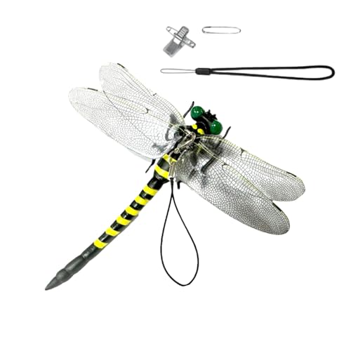 Miniatur Libelle Figur, Clip- Libelle, Libellen Hut Clip, Simulation Libelle Deko, Gefälschte Libelle, Realistische Libellen Pin Mit 2 Schlüsselbändern, Libellen Clips Zum Dekorieren Und Basteln Miniatur Libelle Figur, Clip- Libelle, Libellen Hut Clip, Simulation Libelle Deko, Gefälschte Libelle, Realistische Libellen Pin Mit 2 Schlüsselbändern, Libellen Clips Zum Dekorieren Und Basteln von Wonsfuleu