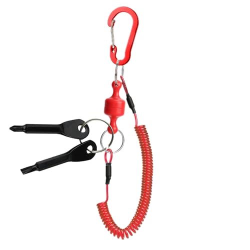 Wonsfuleu Fliegenfisch-Leine, Forellen Ausrüstung Zubehör, Karabiner Leine Schnellverschluss Rutschsicher Halter für Salzwasser Landung Watten Boot Fluss Wonsfuleu Fliegenfisch-Leine, Forellen Ausrüstung Zubehör, Karabiner Leine Schnellverschluss Rutschsicher Halter für Salzwasser Landung Watten Boot Fluss von Wonsfuleu
