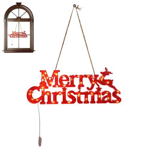 Wonsfuleu Frohe Weihnachten Leuchtzeichen In Buchstabenform - Weihnachts Fensterdekoration Beleuchtung Deko | Laterne Festliche Deko Für Feste Drinnen Und Draußen Party Zuhause Aktivitäten Wonsfuleu Frohe Weihnachten Leuchtzeichen In Buchstabenform - Weihnachts Fensterdekoration Beleuchtung Deko | Laterne Festliche Deko Für Feste Drinnen Und Draußen Party Zuhause Aktivitäten von Wonsfuleu