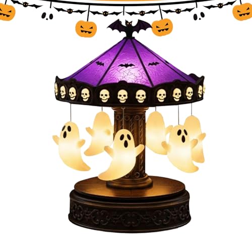 Wonsfuleu Halloween Geist - Vintage Mit LED-Beleuchtung | Gruselige Halloween-Deko Für Zimmer Party Festival Tisch Wonsfuleu Halloween Geist - Vintage Mit LED-Beleuchtung | Gruselige Halloween-Deko Für Zimmer Party Festival Tisch von Wonsfuleu
