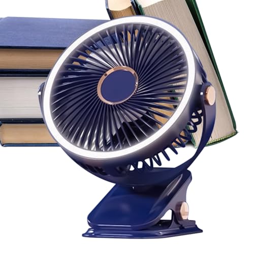 Wonsfuleu Klemmventilator Für Schreibtisch - Tischventilator Für Schlafzimmer - Typ-C Wiederaufladbar Kabellos Mit Nachtlicht Für Auto Camping Wohnheim Lager Werkstatt Küche Arbeitsplatz Wonsfuleu Klemmventilator Für Schreibtisch - Tischventilator Für Schlafzimmer - Typ-C Wiederaufladbar Kabellos Mit Nachtlicht Für Auto Camping Wohnheim Lager Werkstatt Küche Arbeitsplatz von Wonsfuleu