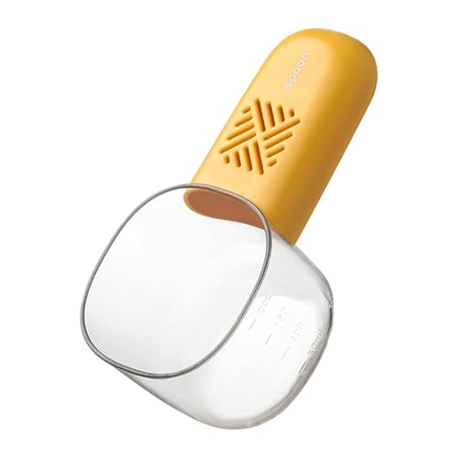Wonsfuleu Scoops For Food | Messbecher Für Trockenfutter Mit Integrierter Skala | Feuchtigkeitsbeständiger Multifunktionslöffel Für Bäckerei Restaurant Camping Backen Kochen Servieren von Wonsfuleu
