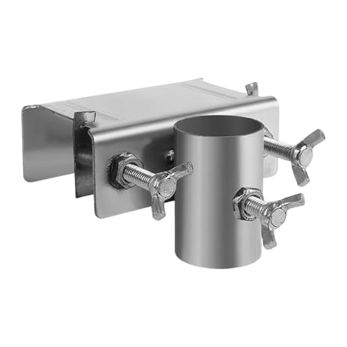 Wonsfuleu Terrassen Schirmhalter, Sonnenschirm Halterung Für Geländer, Tragbarer Halter Pool Garten Balkon Grill Camping Outdoor Aktivitaten von Wonsfuleu