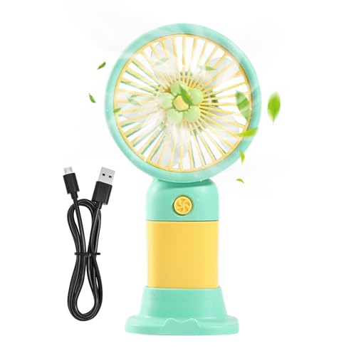 Wonsfuleu Tragbarer Handventilator, Wiederaufladbarer Handventilator, Leiser USB-Lüfter Mit Starker Kühlung Wiederaufladbar Für Reisen Outdoor Innenbereich Küche Damen Herren Wonsfuleu Tragbarer Handventilator, Wiederaufladbarer Handventilator, Leiser USB-Lüfter Mit Starker Kühlung Wiederaufladbar Für Reisen Outdoor Innenbereich Küche Damen Herren von Wonsfuleu