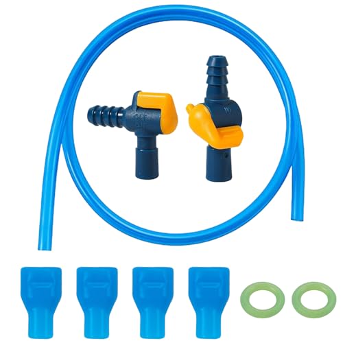 Wonsfuleu Trinksystem Mundstück,Trinkblasen Mundstück Set - Weiches Verstellbares Mundstück Mit Wasserschlauch Für Outdoor Wandern Radfahren Campen Fitness von Wonsfuleu