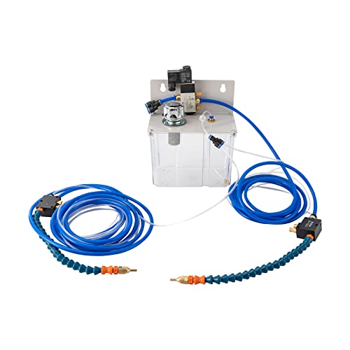 WooDerson 220V Das Nebel-Kühlmittel-Schmier-Sprühsystem, Sprüh-Kühlschmierstoff-Sprühmaschine für die Metallbearbeitung mit 3L Tank, Schmierspray Kühler Kühlmittelpumpe Ölnebel Sprüher von WooDerson