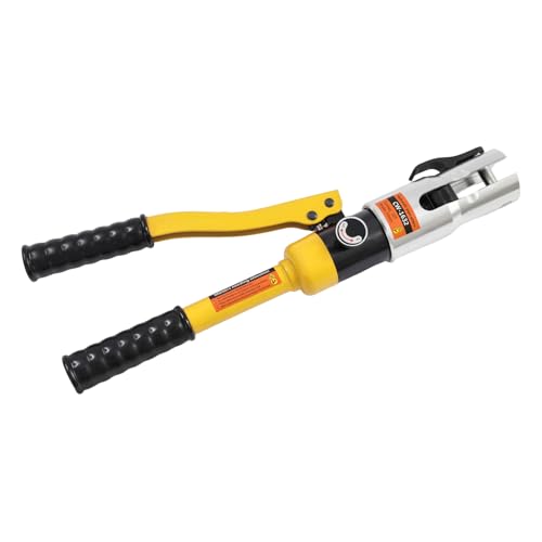 WooDerson Rohrpresszange, Profi Presszange TH-Kontur Und U-Kontur, Handpresszange für Kunststoffrohren, PB-Rohren und PEX-Rohren TH16 TH20 TH26 TH32 Und U16 U20 U25 U32 incl (Gelb) von WooDerson