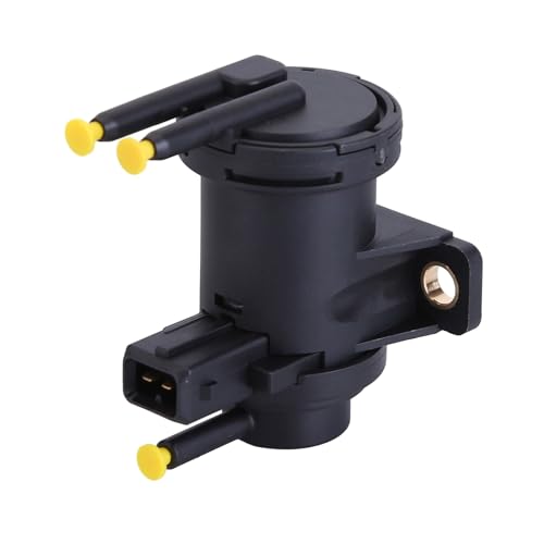 Wooauto 46524556 Druckwandler Abgassteuerung, Turbo Boost Control Elektromagnetventil Pumpe Magnetventil Kompatibel mit 230 244 250 Modelle Turbo-Ladedruckregelventil Magnet,Schwarz von Wooauto