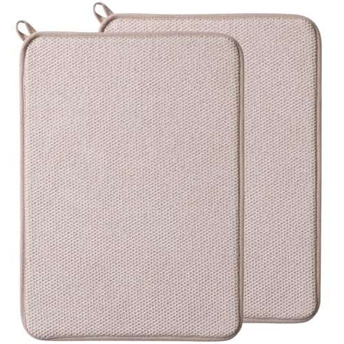 Woobroo HQ-Dish Abtropfmatte, Beige, Mikrofaser Woobroo HQ-Dish Abtropfmatte, Beige, Mikrofaser von Woobroo