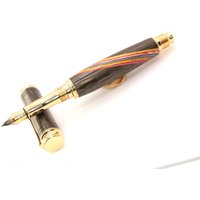 Holzfüller, Füller, Füllfederhalter Aus Holz/Alte Mooreiche Mit Einer Intarsie Holzfüller, Füller, Füllfederhalter Aus Holz/Alte Mooreiche Mit Einer Intarsie von WoodArtGermany